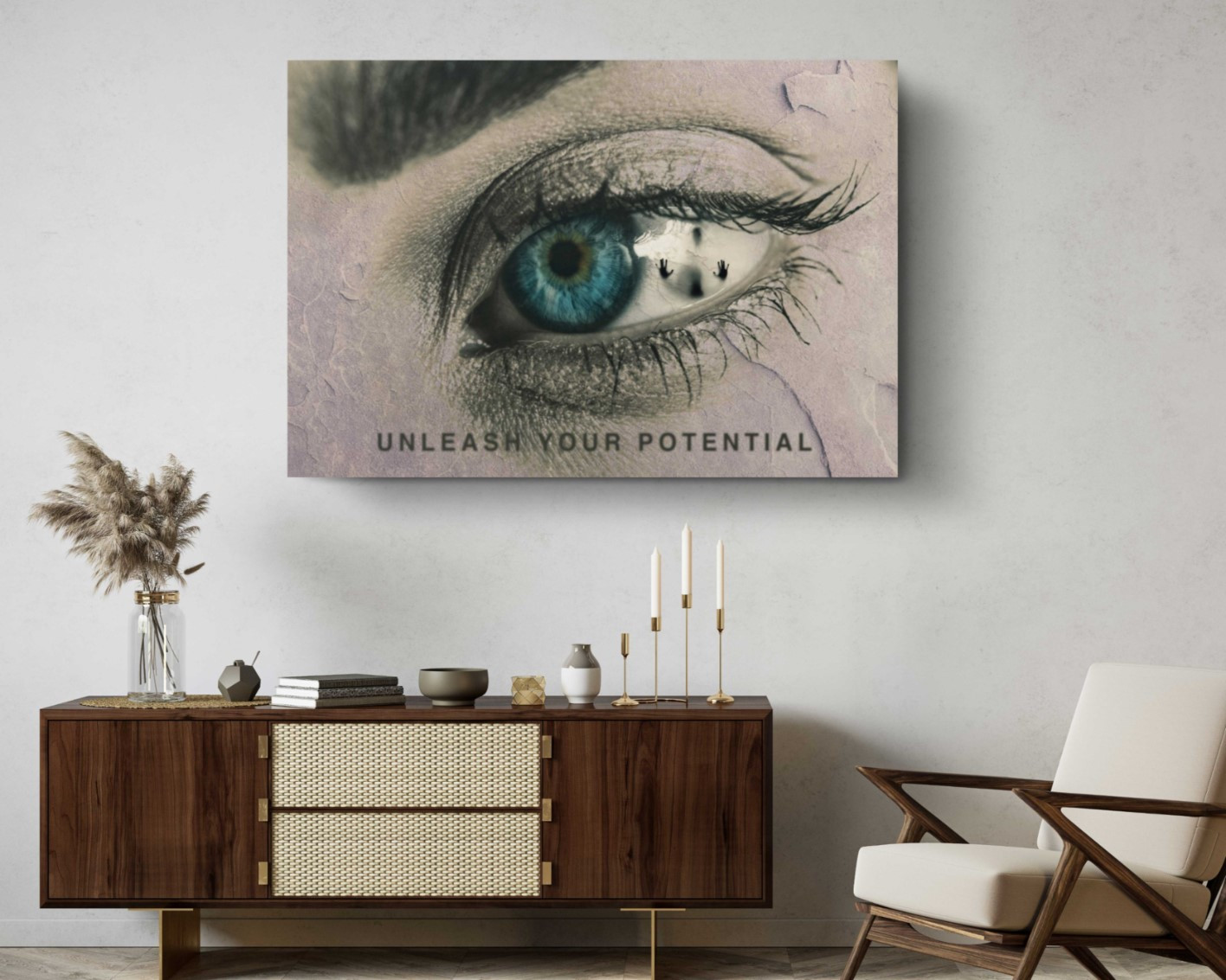 Focus On Your Goal Canvas Print Motivation Photography Wall Art