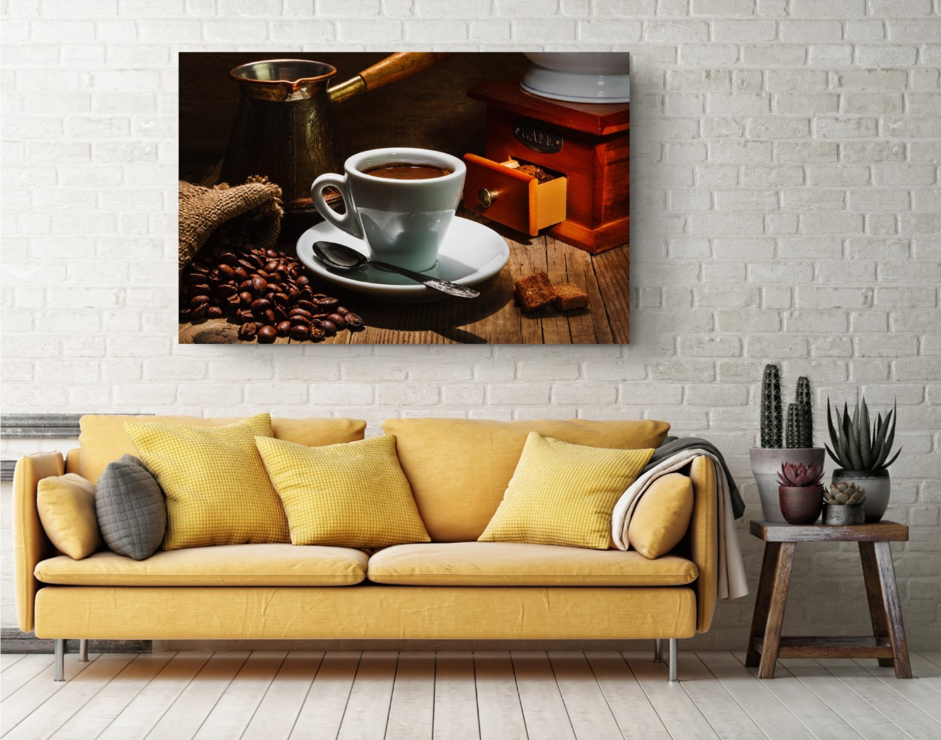 Italian Coffee Cup Canvas Coffee Canvas Print Wall Art