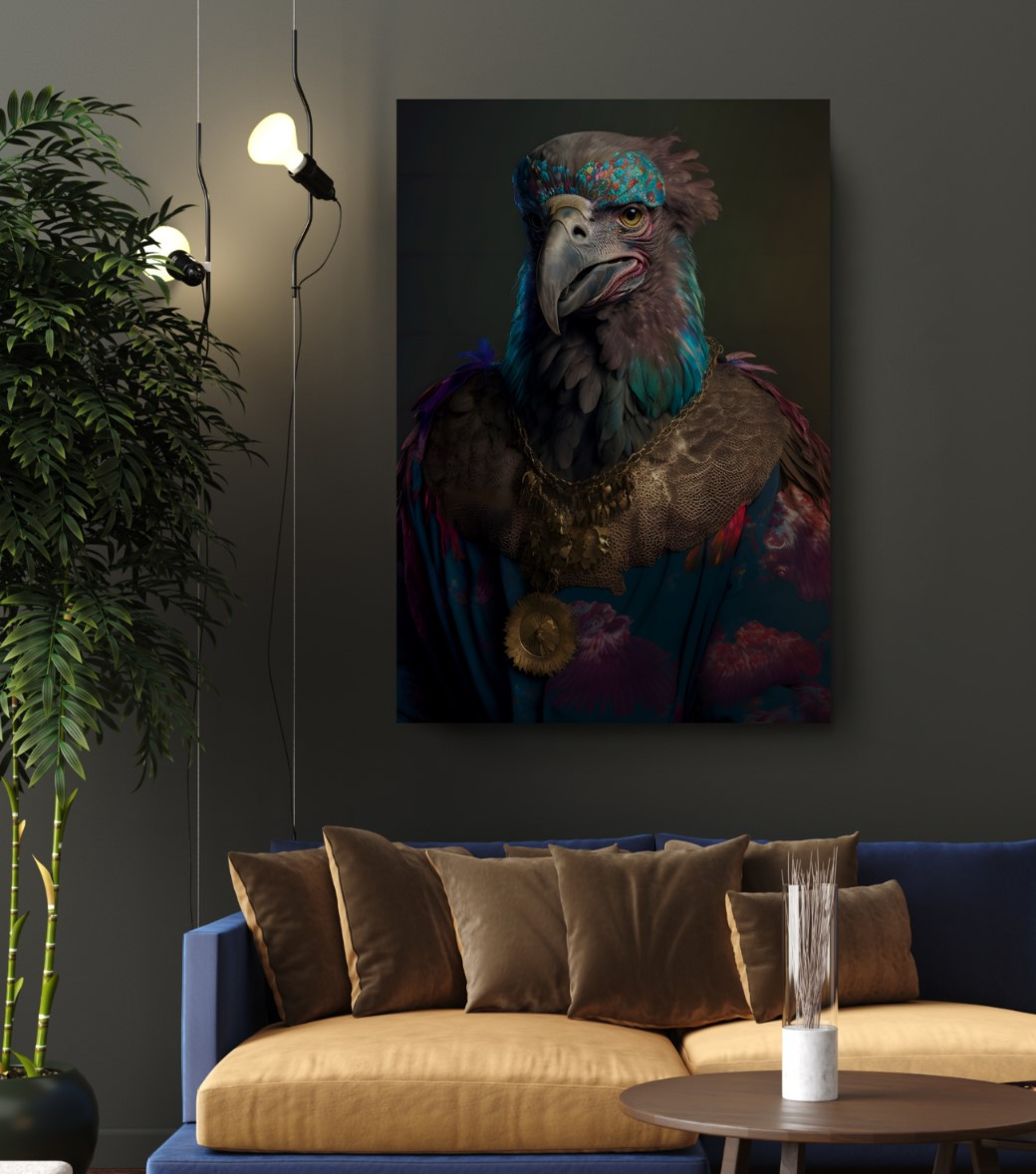 Eagle Mentor Advisor Animal Kingdom Motivation Canvas Print Wall Art