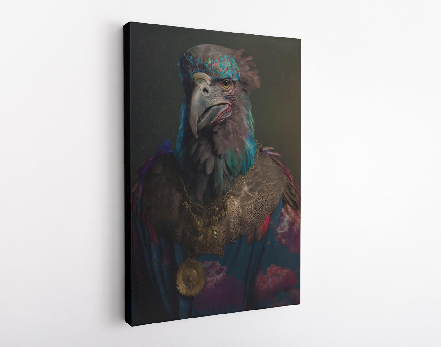 Eagle Mentor Advisor Animal Kingdom Motivation Canvas Print Wall Art