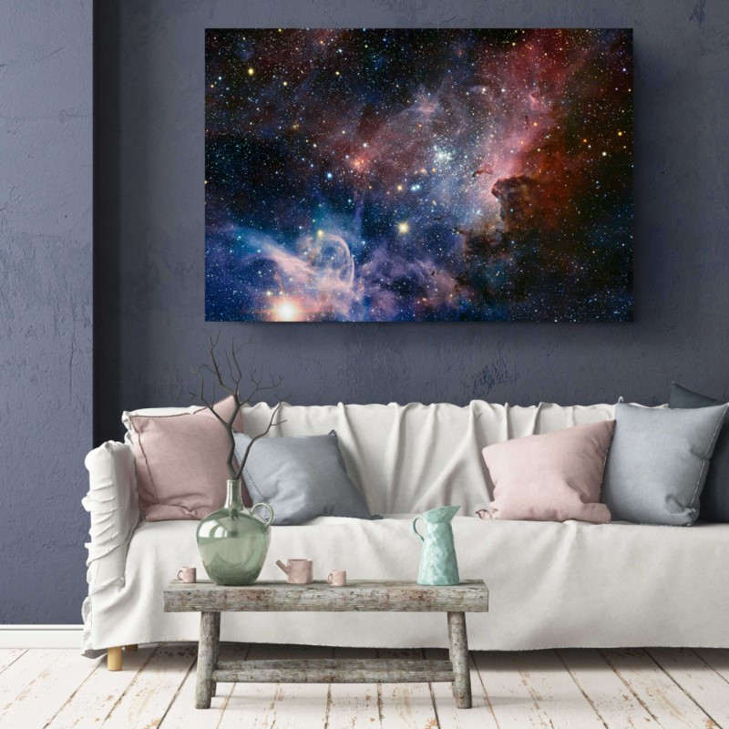 Space Galaxy Nebula Art Canvas Print Wall Art Home Decoration