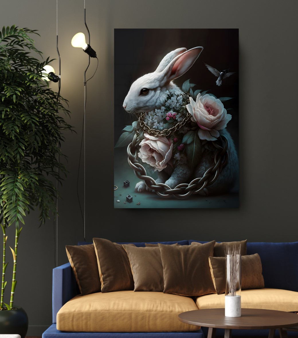 Admiral Eagle Animal Kingdom Motivation Canvas Print Wall Art