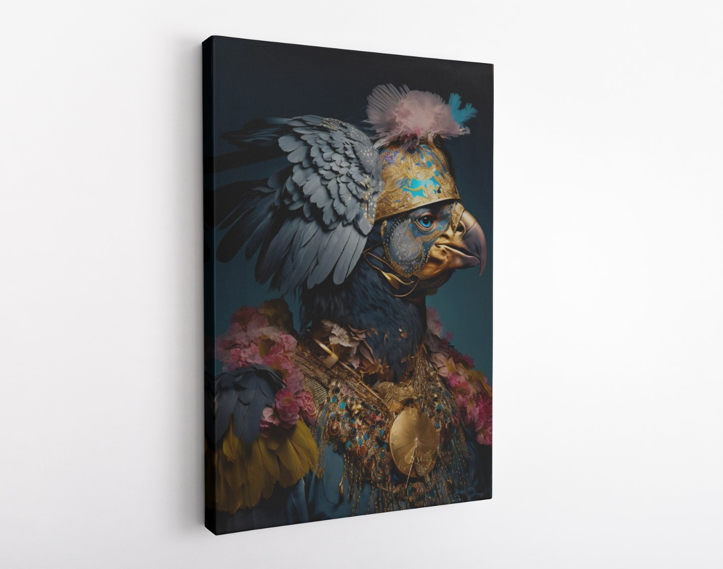 Royal Guard Eagle Animal Kingdom Motivation Canvas Print Wall Art