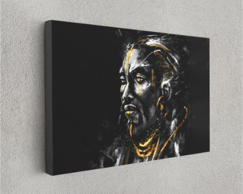 Ancient African Warrior Africa Edition Canvas Wall Art Home Decoration