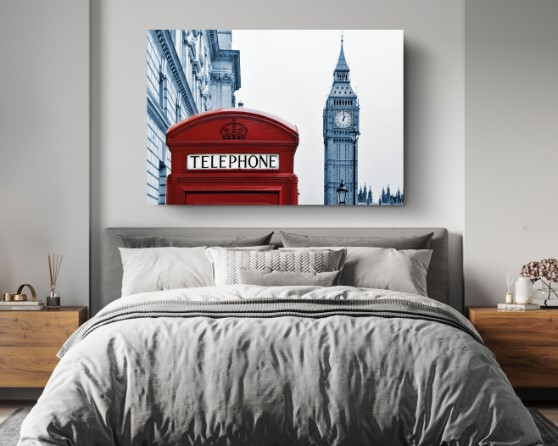 Big Ben Tower London UK Edition Canvas Wall Art Home Decoration