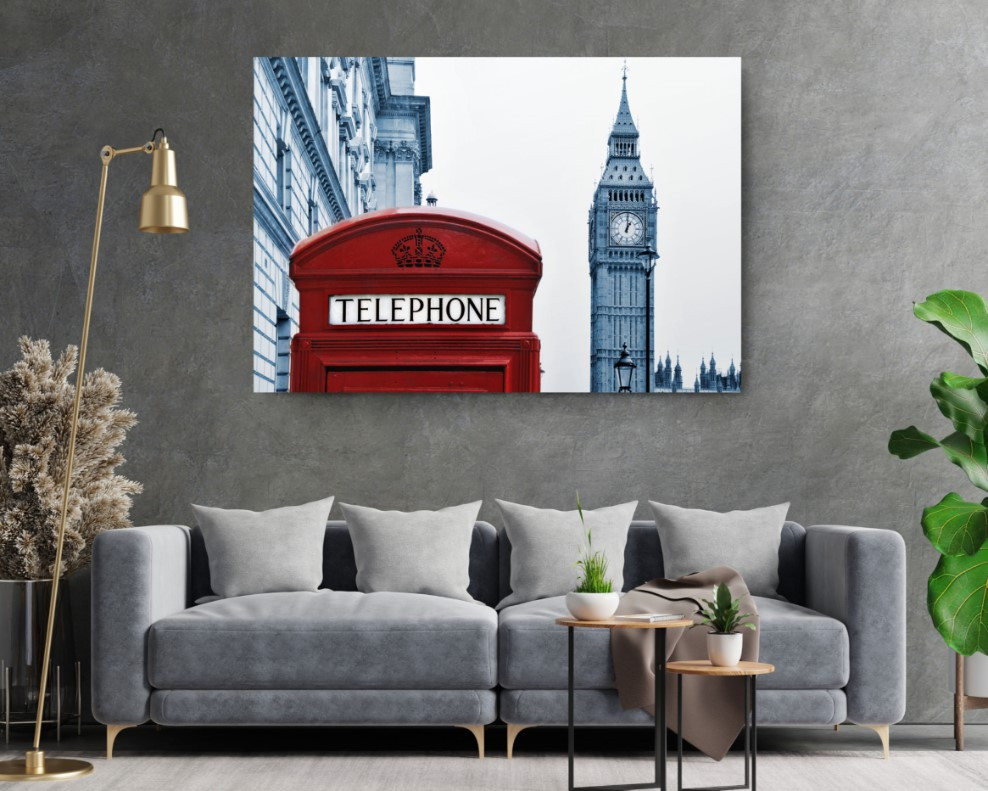 Big Ben Tower London UK Edition Canvas Wall Art Home Decoration