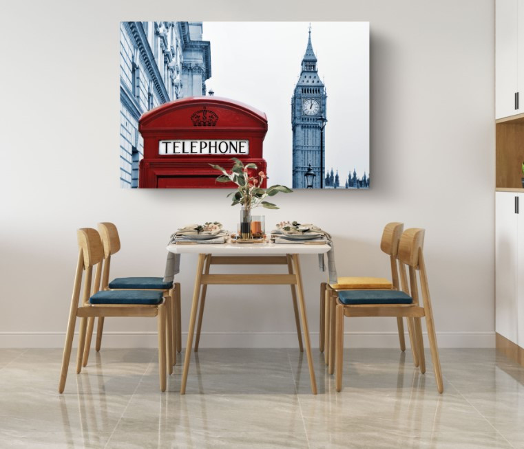 Big Ben Tower London UK Edition Canvas Wall Art Home Decoration