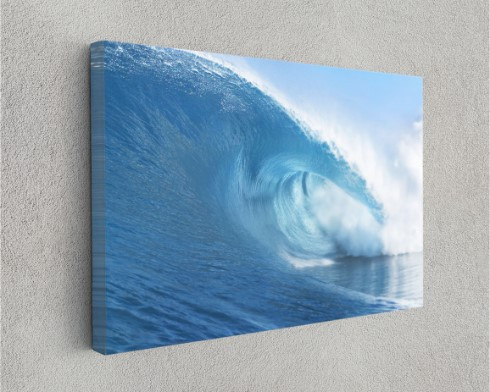 Blue Ocean Wave Canvas Print Canvas Wall Art Home Decoration
