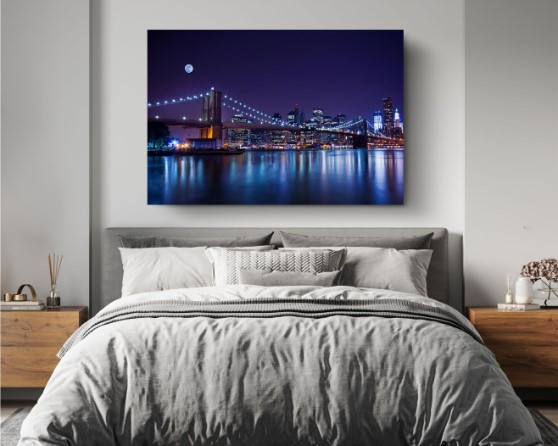 Brooklyn Bridge New York City Canvas Print Wall Art Home Decoration
