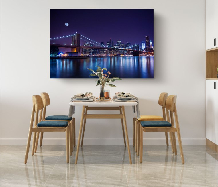 Brooklyn Bridge New York City Canvas Print Wall Art Home Decoration