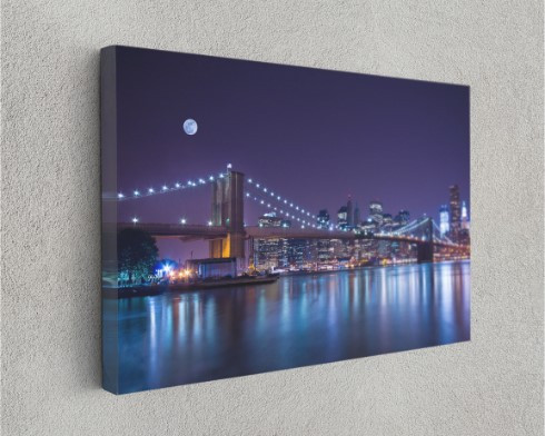 Brooklyn Bridge New York City Canvas Print Wall Art Home Decoration