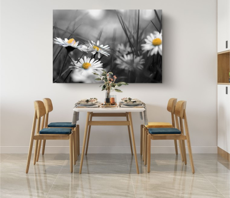 Chamomile Flower Daisy Nature Canvas Print Wall Art Home Decoration