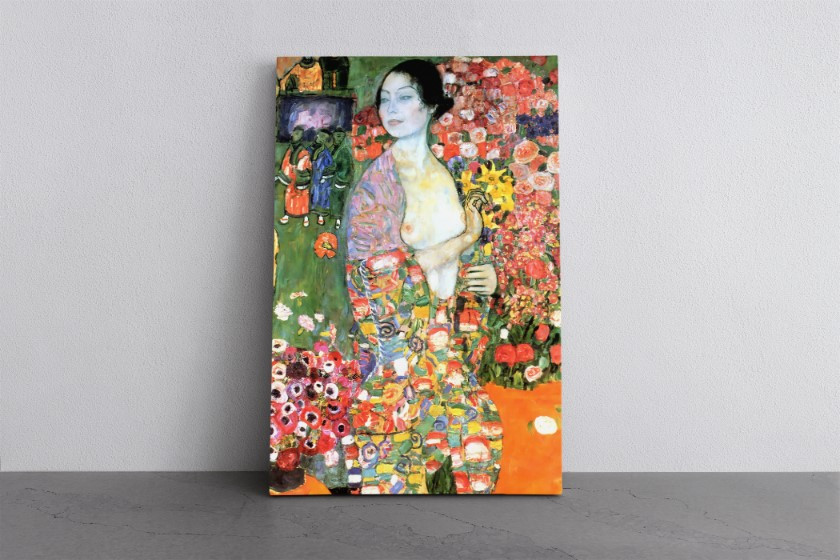 Die Tanzerin The Dancer 1916 Canvas Print Wall Art Gustav Klimt