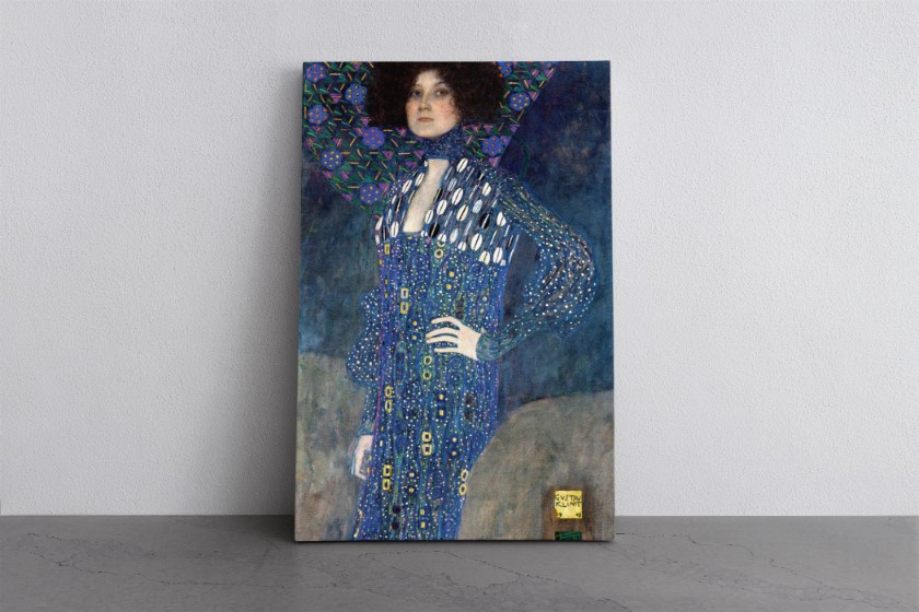 Emilie Floge 1902 Canvas Print Wall Art Gustav Klimt