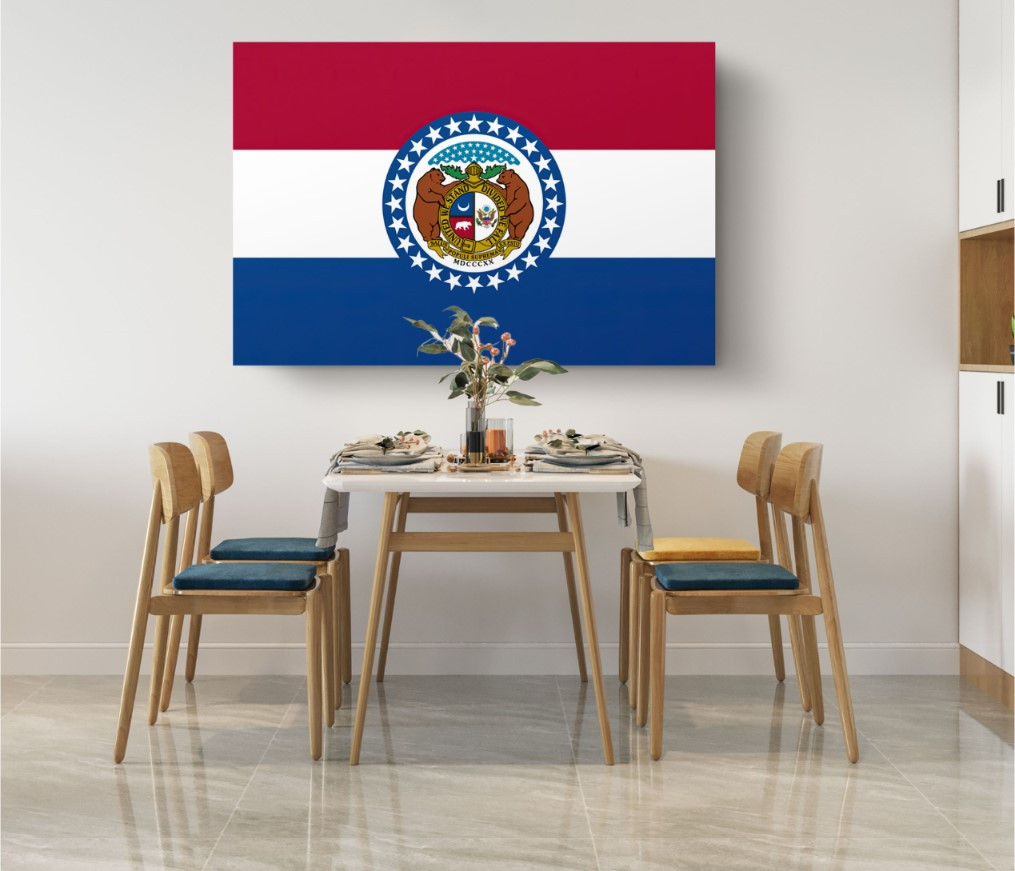 Nevada State Flag USA Flags Edition Canvas Wall Art Home Decoration