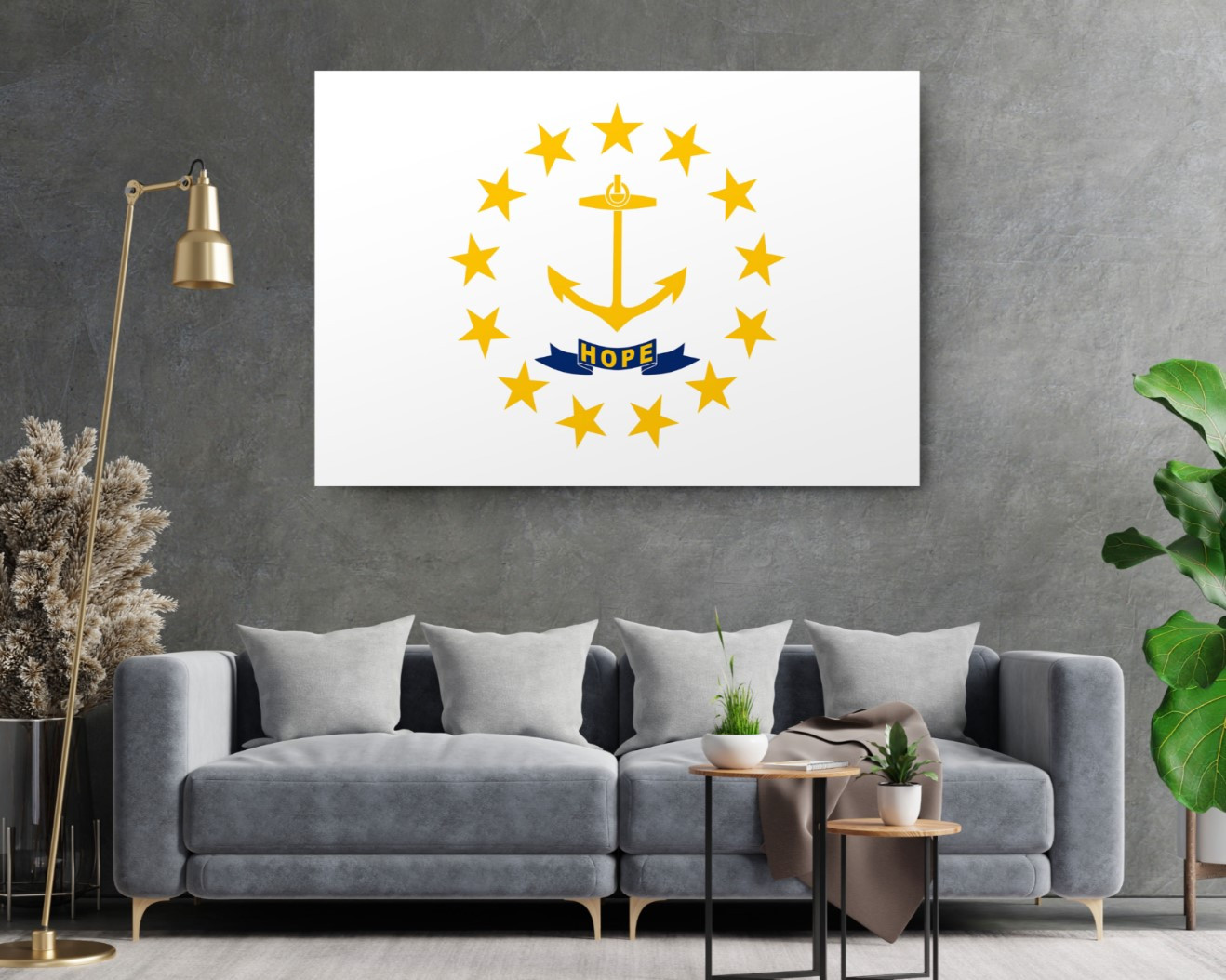 South Carolina State Flag USA Flags Edition Canvas Wall Art Home Decoration