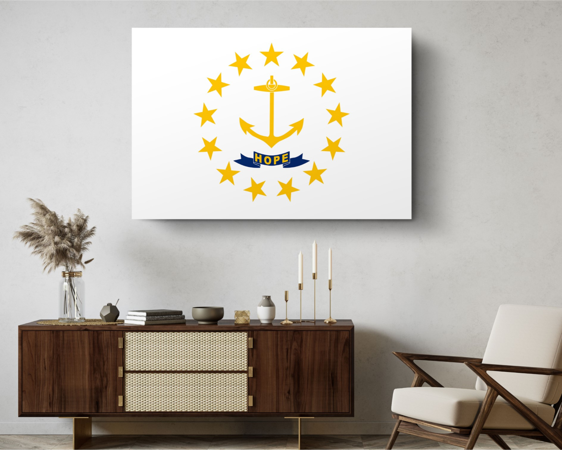 South Carolina State Flag USA Flags Edition Canvas Wall Art Home Decoration