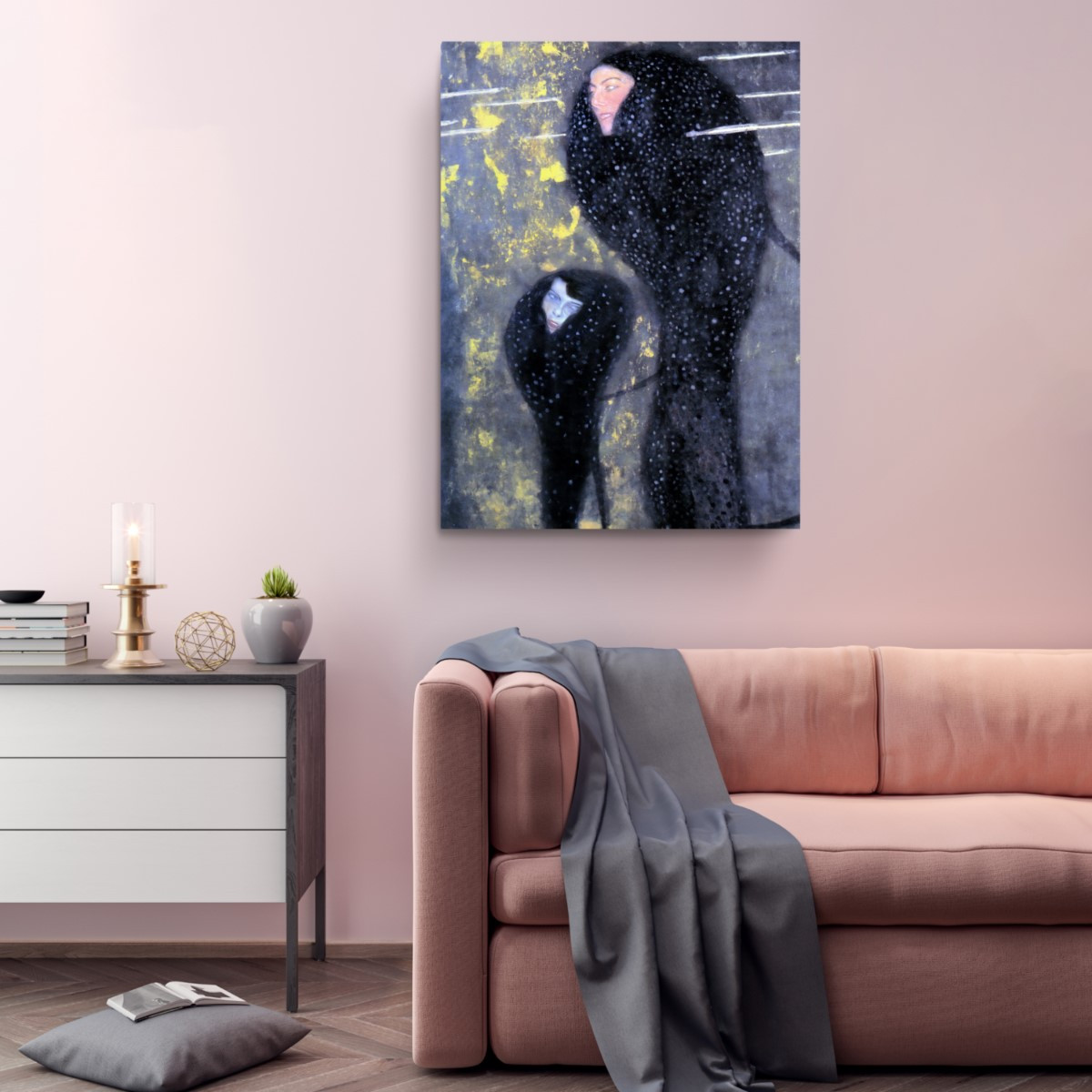 Mermaids Whitefish Reproduction Canvas Print Wall Art