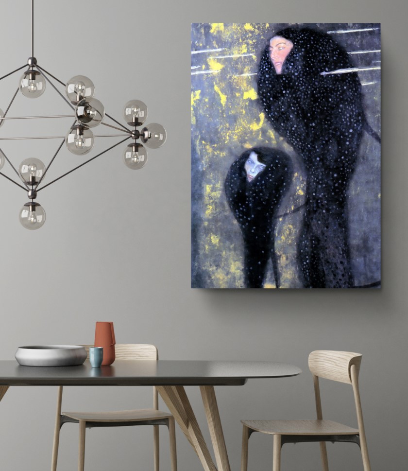 Mermaids Whitefish Reproduction Canvas Print Wall Art