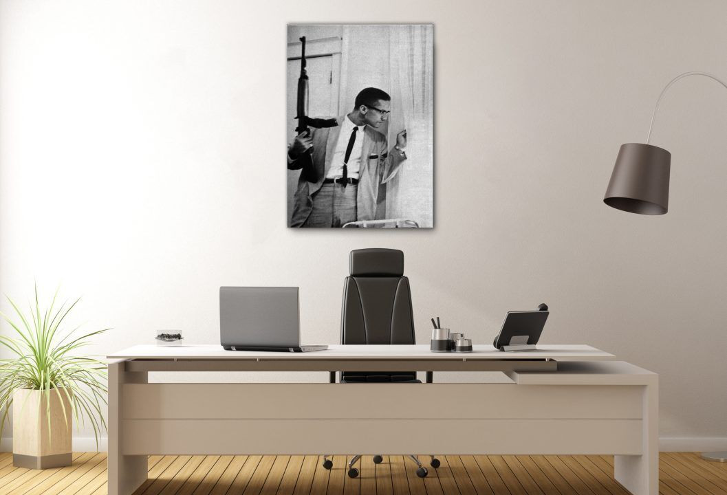 Gun Defense American Human Rights Activist Canvas Print