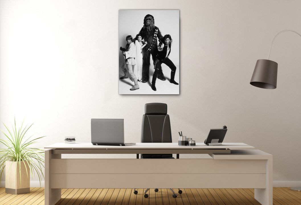 Space Wars Galaxy Defense Movie Canvas Print Wall Art