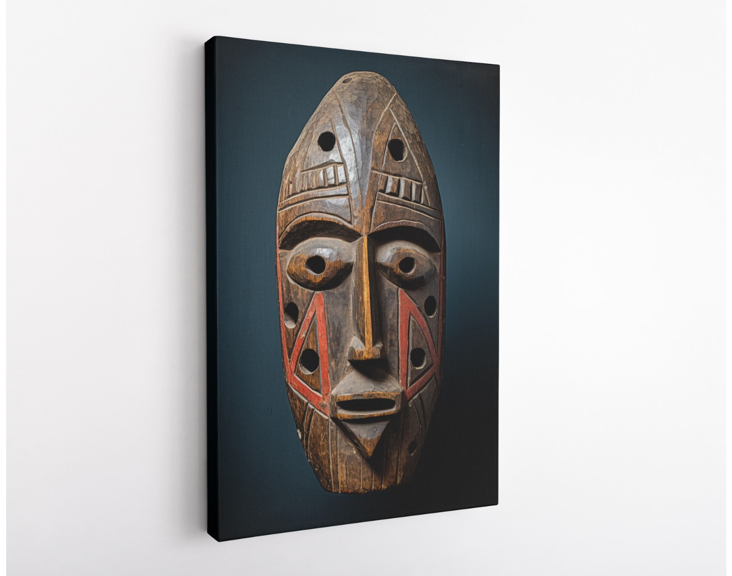 Path of Unity African Mask Africa Edition Canvas Wall Art Home Decoration