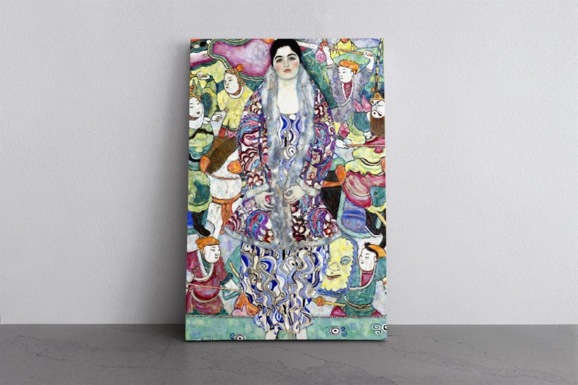 Portrait of Friedericke Maria Beer Canvas Print Wall Art