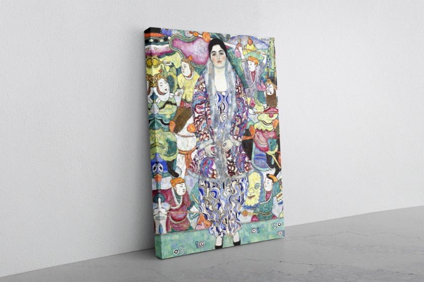 Portrait of Friedericke Maria Beer Canvas Print Wall Art