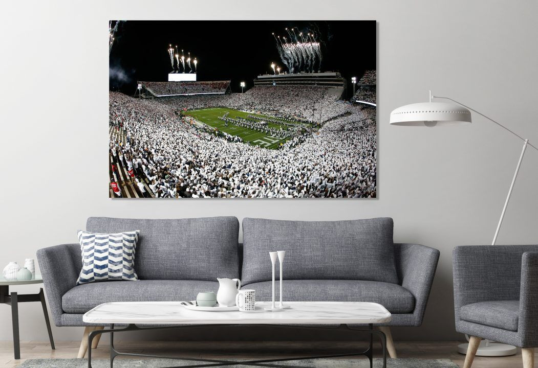 Pennsylvania Stadium College Football Sport Canvas Prints