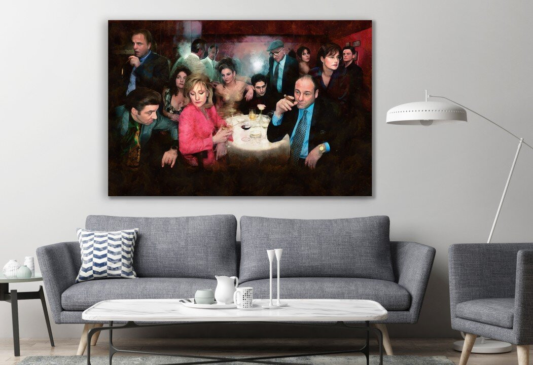 Gangster Movie Crime Drama Canvas Prints Wall Art