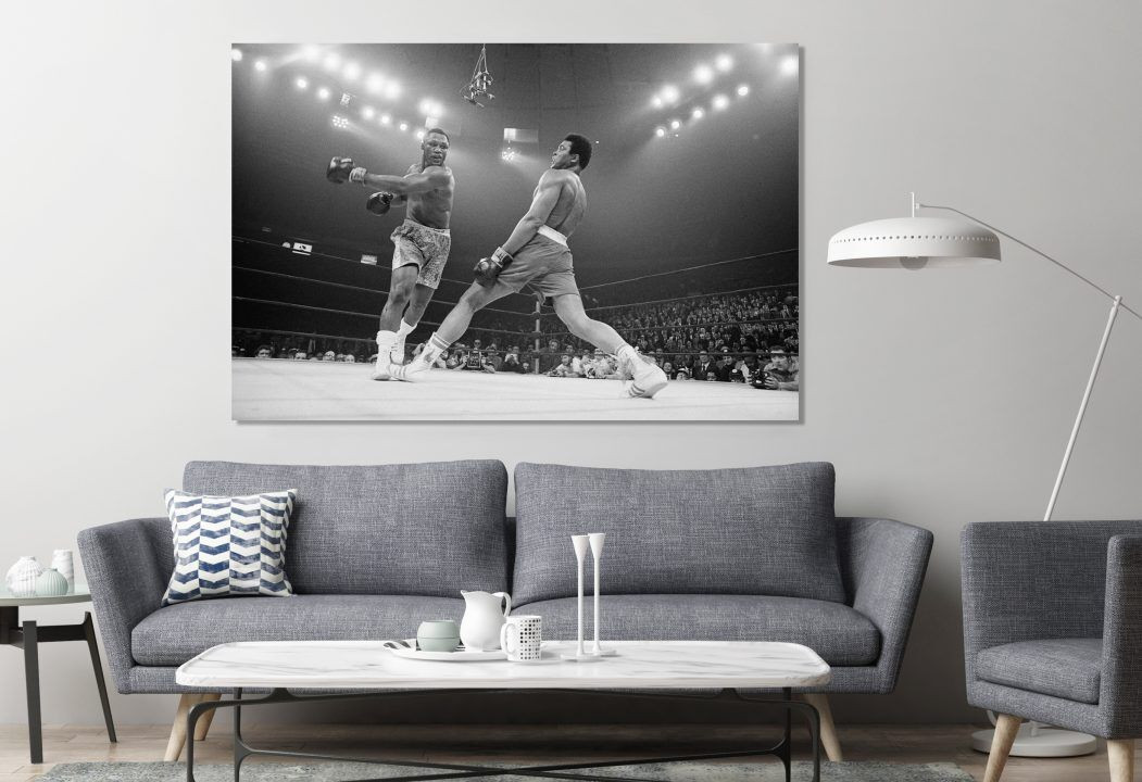 Muhammad Ali Knockout Boxing Game Canvas Print Wall