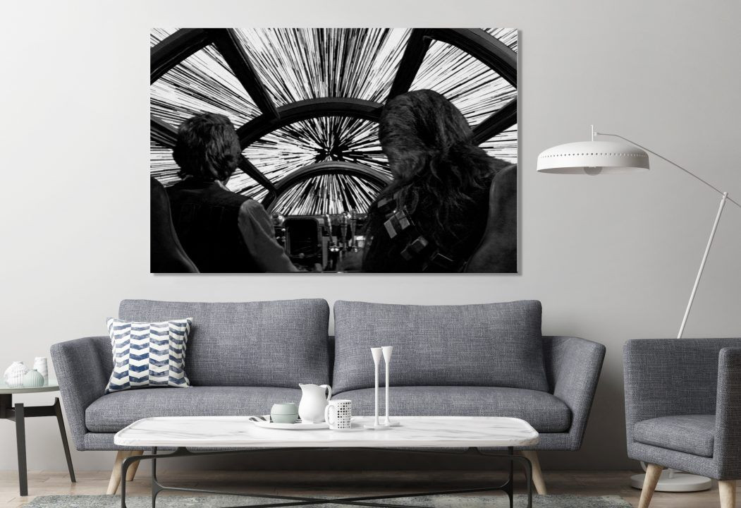 Space Wars Galaxy Travelers Movie Canvas Print Wall Art