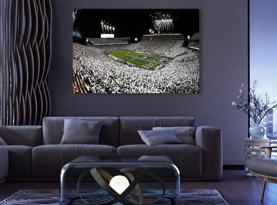 Pennsylvania Stadium College Football Sport Canvas Prints