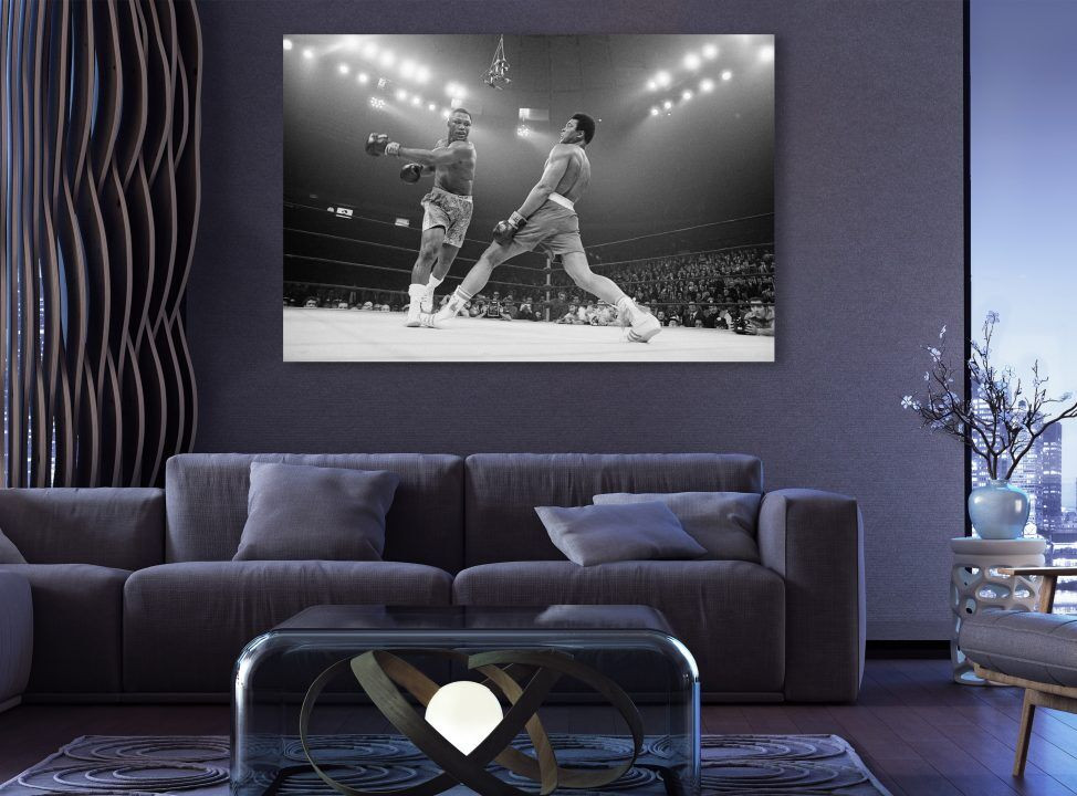 Muhammad Ali Knockout Boxing Game Canvas Print Wall