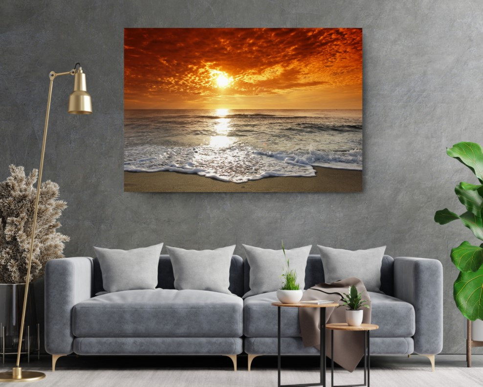 Sea Beach Ocean Canvas Print Canvas Wall Art Home Decoration