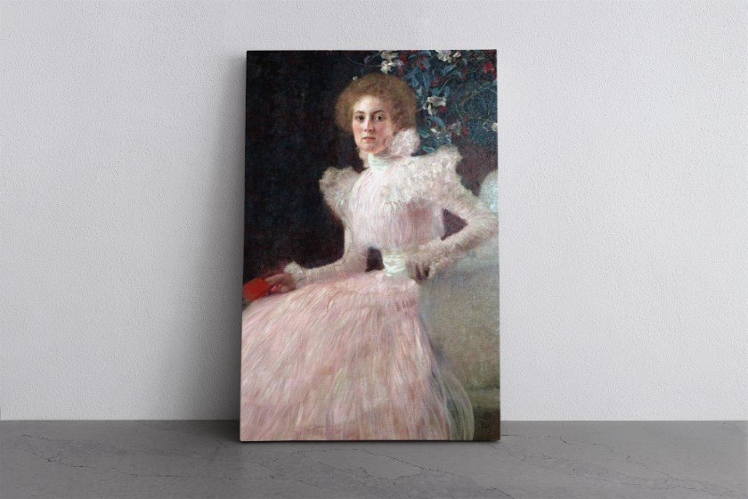 Sonja Knips 1898 Reproduction Canvas Print Wall Art Gustav Klimt