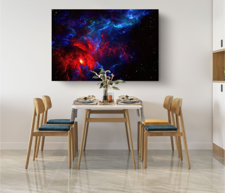 Space Galaxy Nebula Art Canvas Print Wall Art Home Decoration