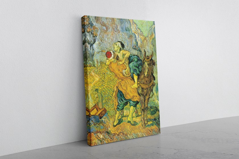 The Good Samarita Reproduction Canvas Print Wall Art