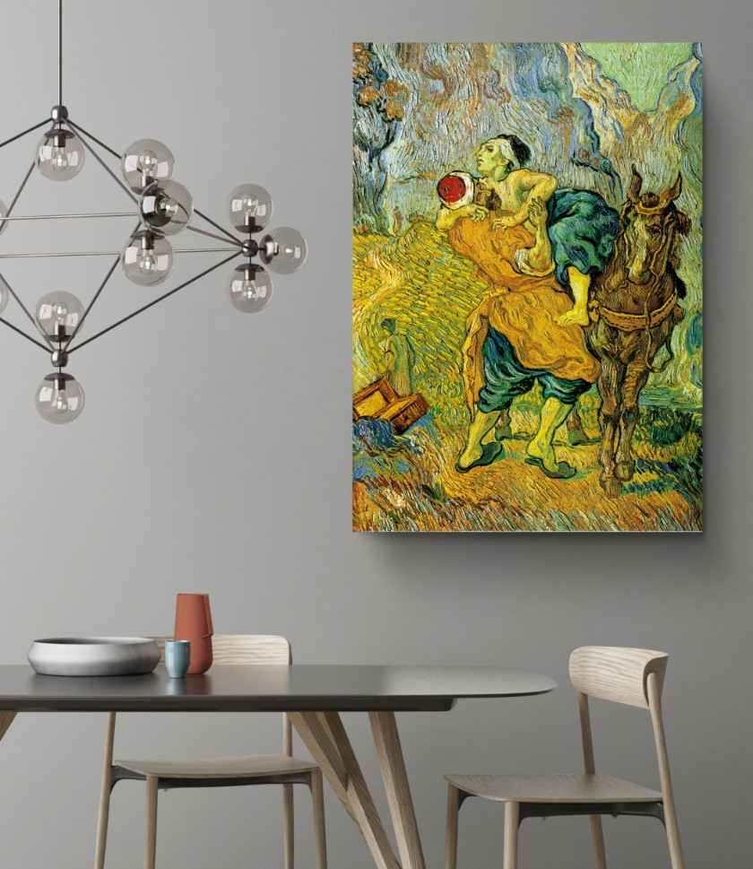 The Good Samarita Reproduction Canvas Print Wall Art