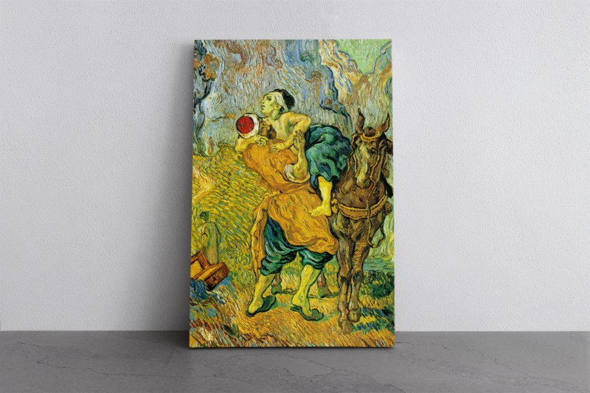 The Good Samarita Reproduction Canvas Print Wall Art