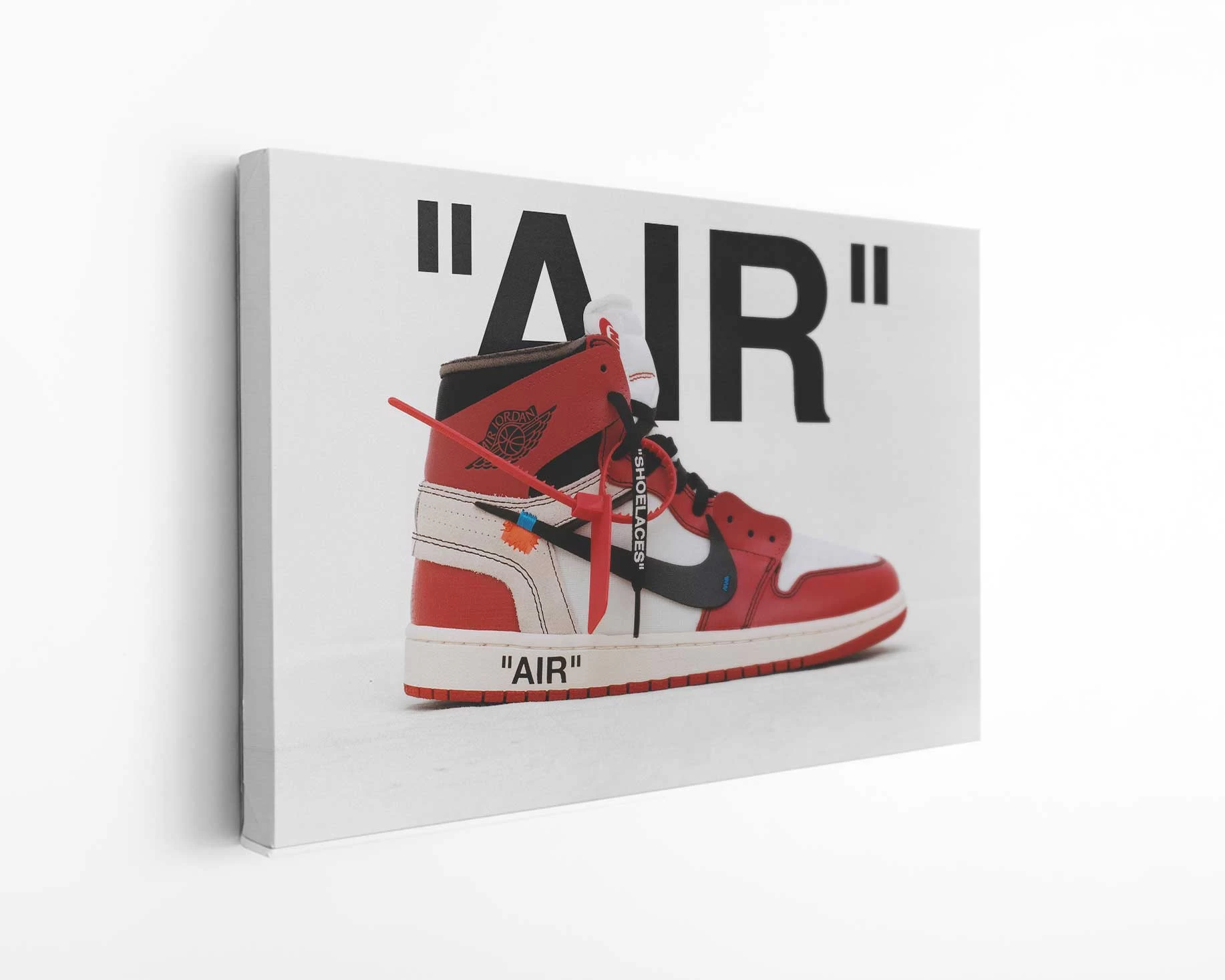 Air Sneakers Shoes Classic Wall Art Sport Canvas Print