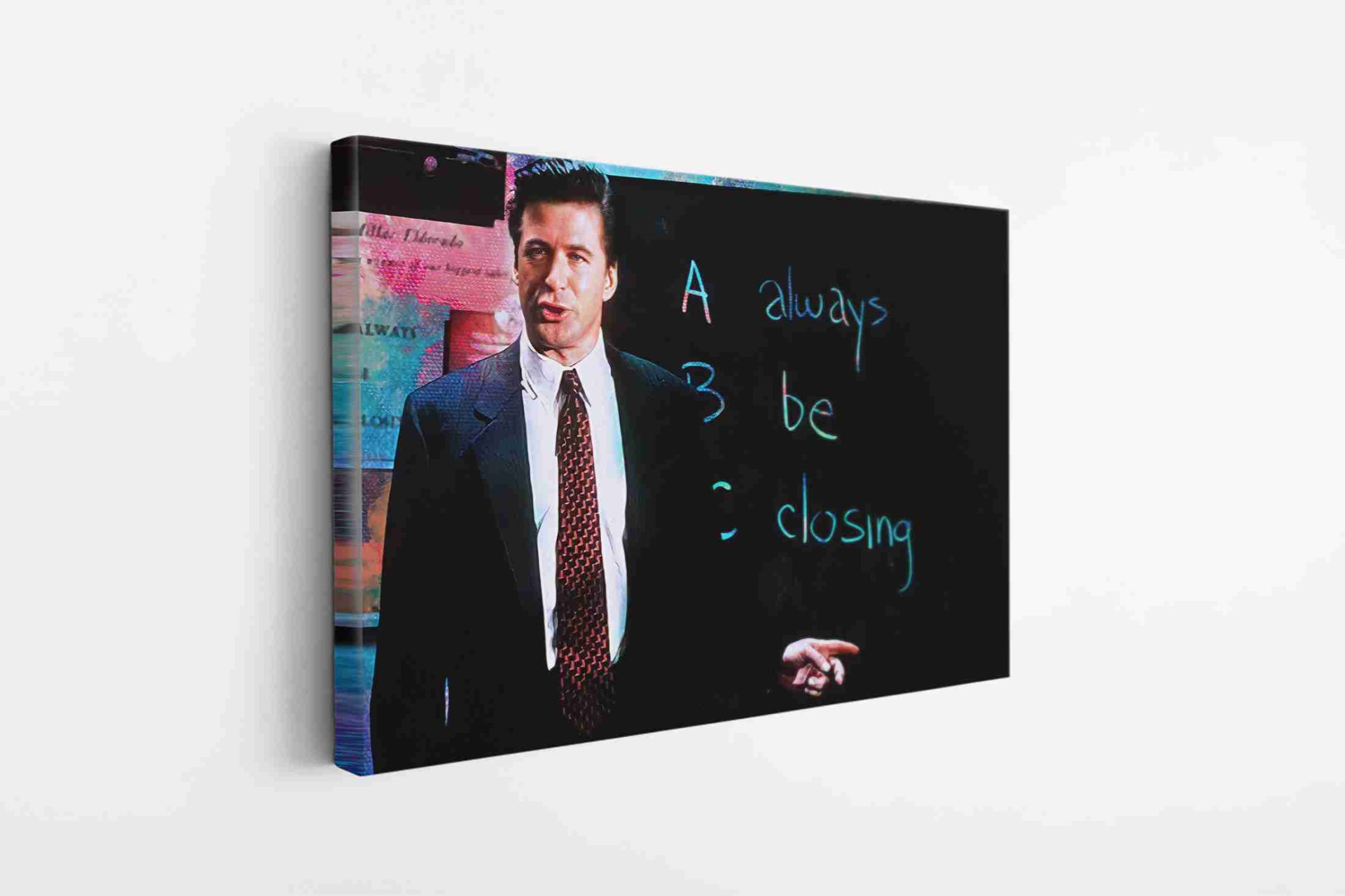 Always Be Closing Style ABC Movie Canvas Print Wall Art