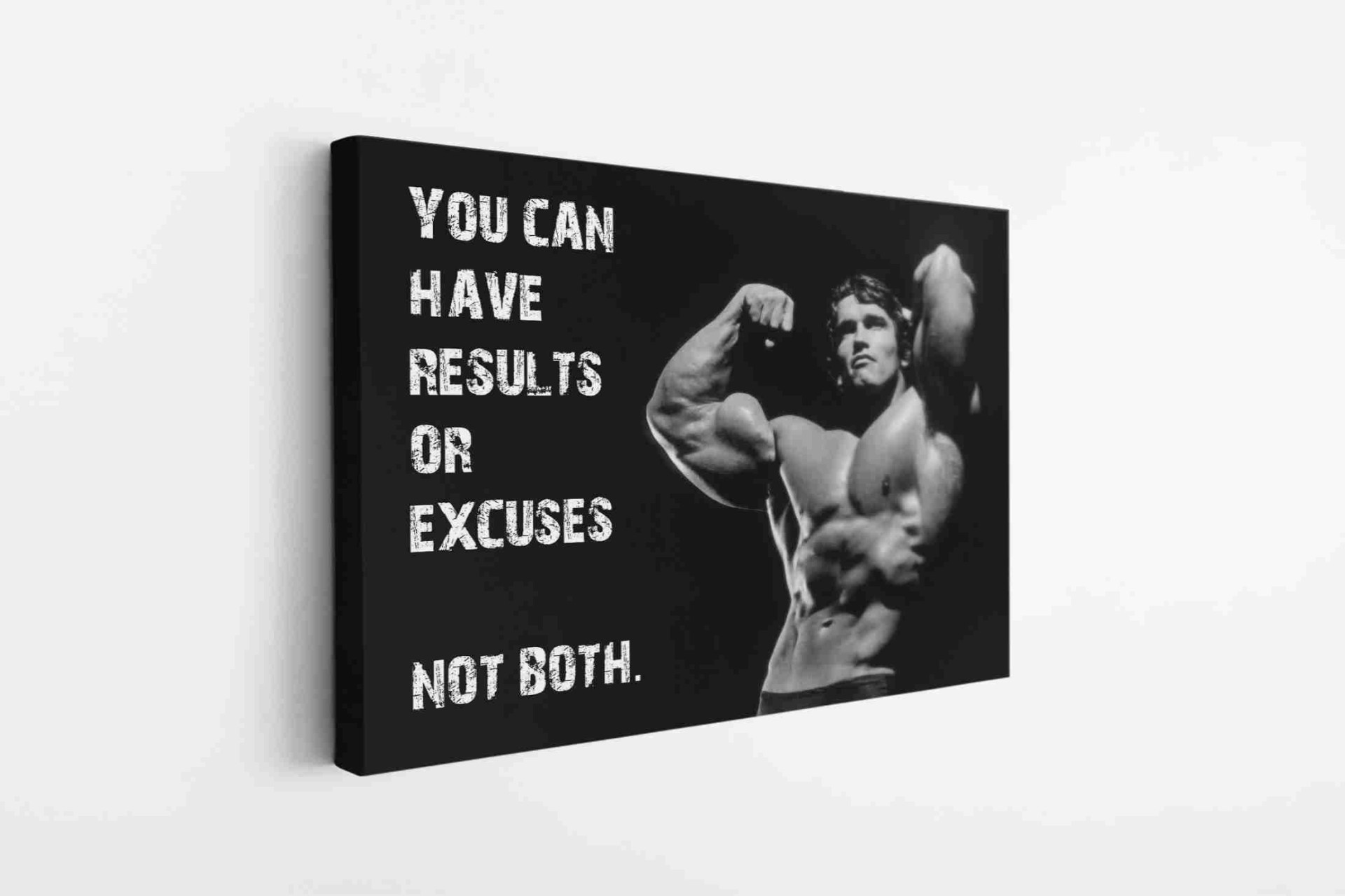 Gym Muscle Fitness  Sports Canvas Print Wall Art