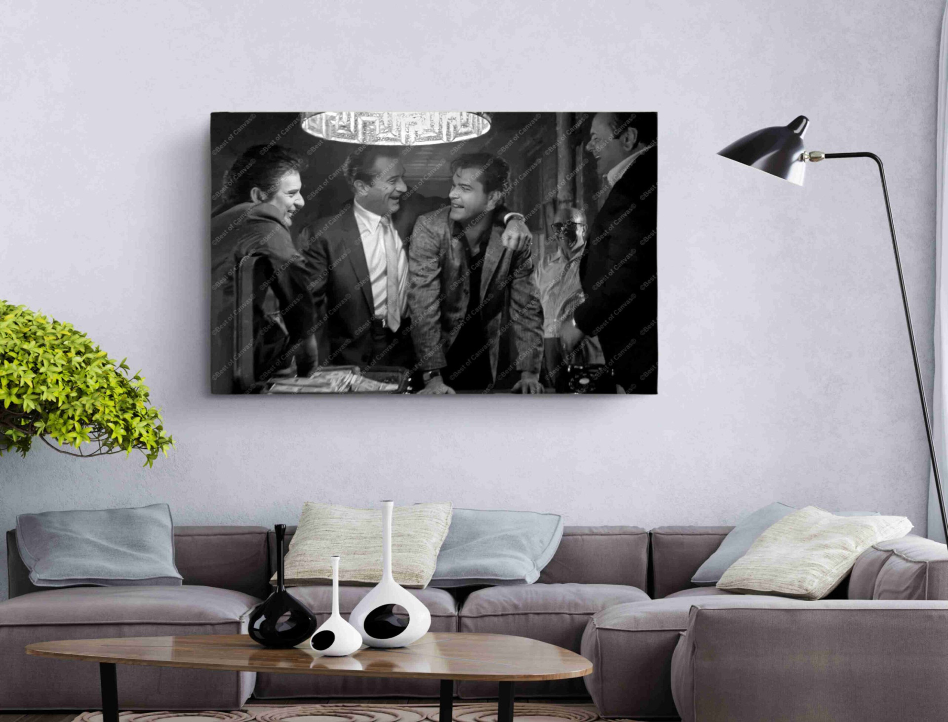 Mafia Fellas Robert Mafia Canvas Print Wall Art