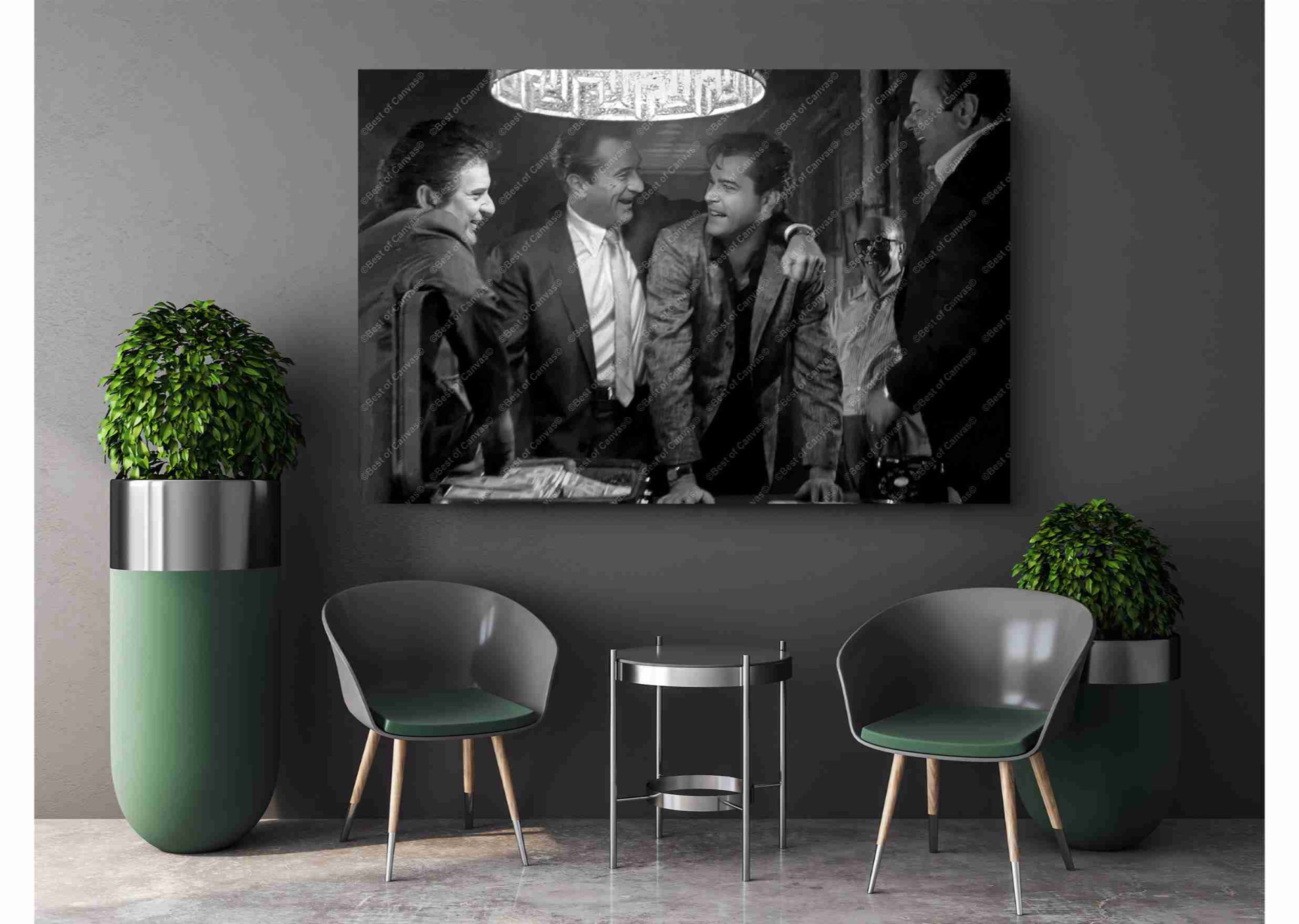 Mafia Fellas Robert Mafia Canvas Print Wall Art