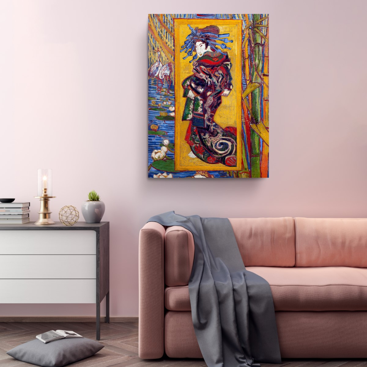 La Sainte Courtisane Canvas Print Wall Art Van Gogh