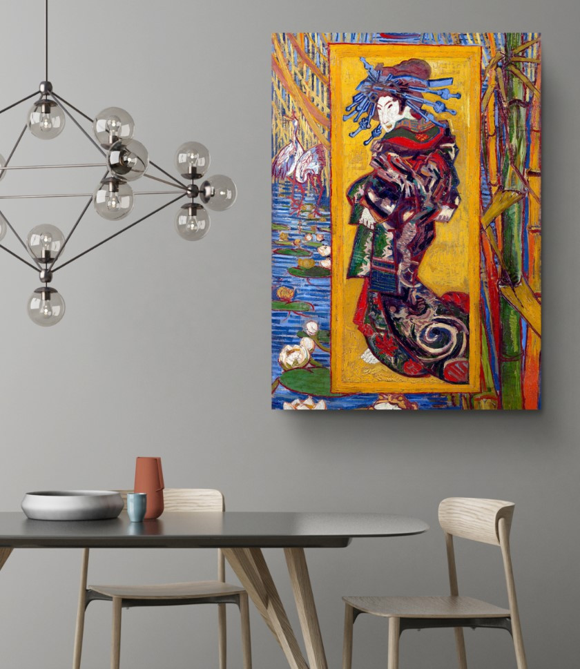 La Sainte Courtisane Canvas Print Wall Art Van Gogh