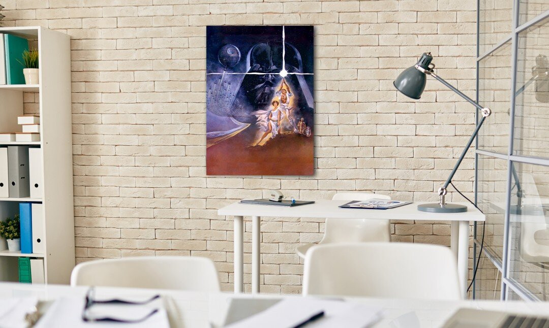 Galaxy Wars Old Version Hope Prints Space Canvas Prints
