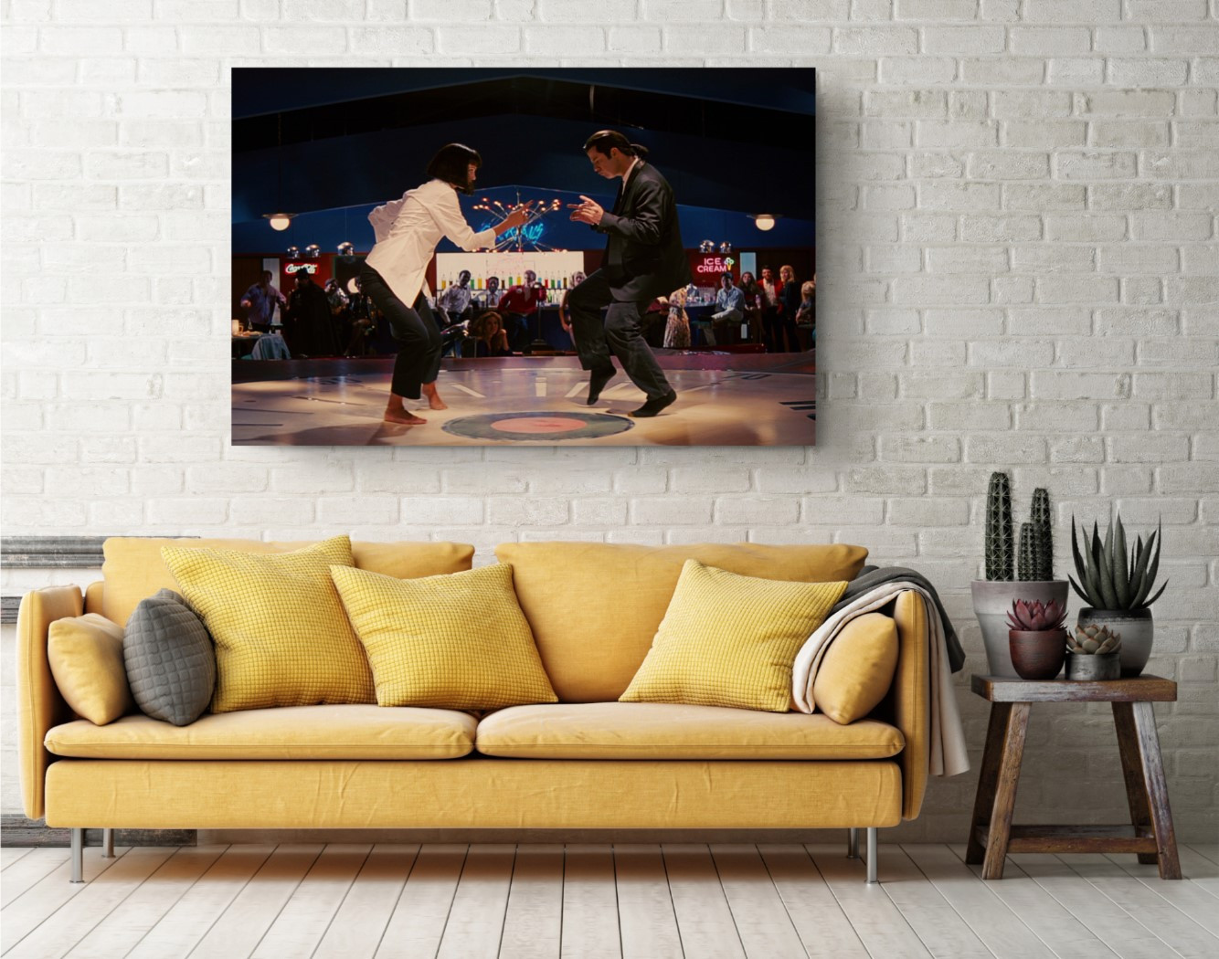 Legend Action Movie Fiction Dancing Canvas Print Wall Art