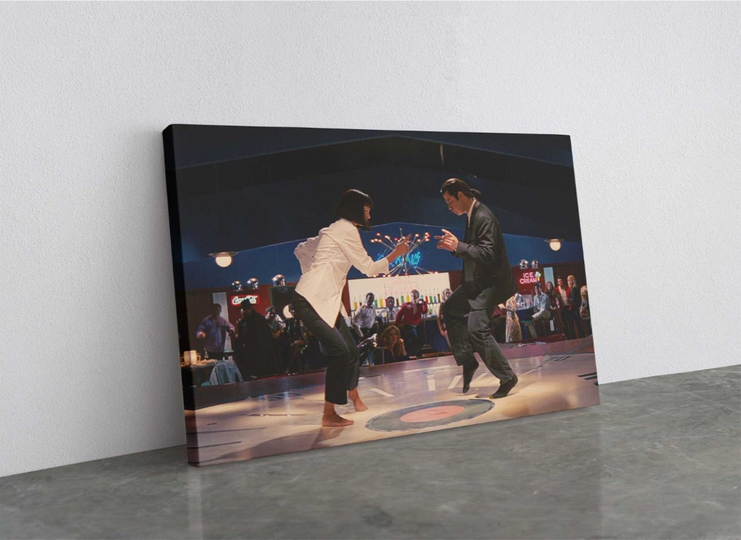 Legend Action Movie Fiction Dancing Canvas Print Wall Art